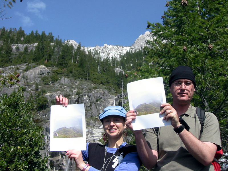 Gerri Wittig and Brett Stalbaum - Great Wall of China 