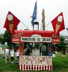 homemade ice cream